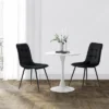 Nash Velvet Side Chair With Black Legs - CorLiving -Baxton Studio Shop GUEST 03bc8bff ab2b 4534 95f5 fd3c30e7d1f0