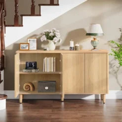 Tribesigns 59.4-Inch Buffet Cabinet Sideboard 18 Tribesigns 59.4-Inch Buffet Cabinet Sideboard -Baxton Studio Shop GUEST 07bd464f f000 41e2 b67f 2ad48a309f28