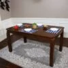 Sunnydaze Decor Sunnydaze Indoor 5-Foot Solid Rubberwood Rectangular Dining Table - Dark Walnut 13 Sunnydaze Decor Sunnydaze Indoor 5-Foot Solid Rubberwood Rectangular Dining Table - Dark Walnut -Baxton Studio Shop GUEST 0d566f49 82c3 45e5 af84 eeb767ed567b