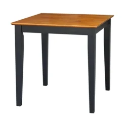Lois Dining Table With 2 Chairs Black/Natural - International Concepts