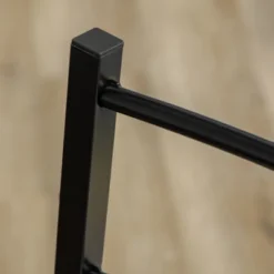 HOMCOM Kitchen Table And Chairs For 4, Modern Dining Table Set With Padded Sponge Cushion Chairs And Marble Textures Dining Table, Light Gray, Black -Baxton Studio Shop GUEST 301fcee7 6c38 495f b0f5 73103cafdf83