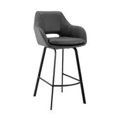 26" Aura Swivel Counter Height Barstool - Armen Living -Baxton Studio Shop GUEST 3dc7be7f 90a5 4c34 ab78 b401f1ffefce