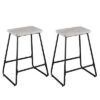 3pc Carson Dining Set Driftwood/Gray - Steve Silver Co. -Baxton Studio Shop GUEST 56c22431 d57f 4539 b781 f8bc274e9456