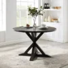Hayden Round Dining Table Slate - Crosley 18 Hayden Round Dining Table Slate - Crosley -Baxton Studio Shop GUEST 6a3328d1 3daa 4b08 9145 8d183dd0026a