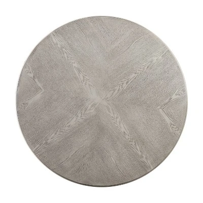 5pc Gordon Transitional Round Dining Set Antique White/Gray - HOMES: Inside + Out 4 5pc Gordon Transitional Round Dining Set Antique White/Gray - HOMES: Inside + Out - Image 4