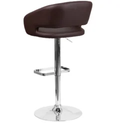 Merrick Lane Modern Bar Stool Rounded Mid-Back Stool With Height Adjustable Swivel Seat 31 Merrick Lane Modern Bar Stool Rounded Mid-Back Stool With Height Adjustable Swivel Seat -Baxton Studio Shop GUEST 7c24bc30 554e 493d bfe0 f4c009e76545