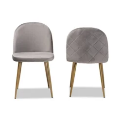 2pc Fantine Metal Dining Chair Set - Baxton Studio 18 2pc Fantine Metal Dining Chair Set - Baxton Studio -Baxton Studio Shop GUEST 7e3a804b 61ae 4346 a1bd f5306e4a6206