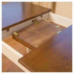 Clearwater Drop Leaf Dining Table Dark Oak/White - Christopher Knight Home -Baxton Studio Shop GUEST 88760bc1 aaa0 4269 a7ef 433631b1dcc8