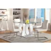 7pc Spearelton Double Oval Pedestal Dining Table Set White - HOMES: Inside + Out 17 7pc Spearelton Double Oval Pedestal Dining Table Set White - HOMES: Inside + Out -Baxton Studio Shop GUEST 8e4636b1 168b 4532 8e3b 8ae02e985228