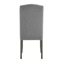 19" Set Of 2 Emily Side Chairs White/Gray - Steve Silver -Baxton Studio Shop GUEST a7c889aa 43ef 4b2a 935e dada29d44fe9