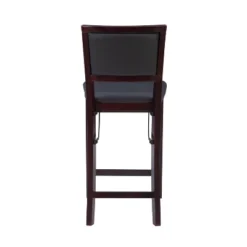25" Torrin Folding Counter Height Barstool Espresso - Linon -Baxton Studio Shop GUEST ac16eeff 7f5d 4835 93fb a8fa7e9a105f
