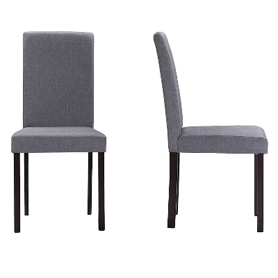 5pc Andrew Contemporary Dining Set Dark Brown/Gray - Baxton Studio 1 5pc Andrew Contemporary Dining Set Dark Brown/Gray - Baxton Studio