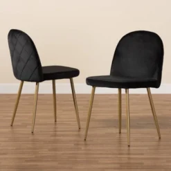 2pc Fantine Metal Dining Chair Set - Baxton Studio 15 2pc Fantine Metal Dining Chair Set - Baxton Studio -Baxton Studio Shop GUEST c292fdea f6a7 45cf 9792 3a8fd84e5823