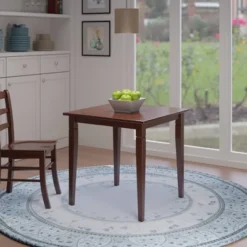 Kingsgate Dining Table Routed With Tapered Leg Walnut - Winsome -Baxton Studio Shop GUEST c3facdbb d9a7 4328 803e 6dea9d57a7b6