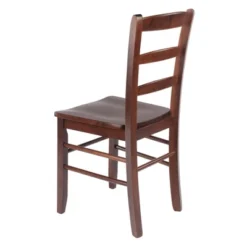 Set Of 2 Ladder Back Chair Antique Walnut - Winsome -Baxton Studio Shop GUEST d2def157 912d 4e7e b5f8 a029127e885e