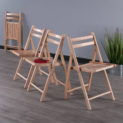 4pc Folding Chairs - Winsome 10 4pc Folding Chairs - Winsome - Image 10