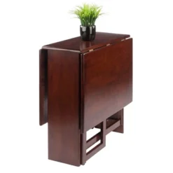 Clara Double Drop Leaf Dining Table Walnut - Winsome 12 Clara Double Drop Leaf Dining Table Walnut - Winsome -Baxton Studio Shop GUEST e1afd3ad 4138 4c51 9f21 055ba8e8d190